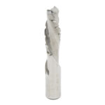 1/2" Solid Carbide Downshear Chipbreaker/Finisher, 1-1/4" Cut Length, 3-1/2" Long