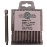 13154P - 3 in. x #2 Square Drive Bit (Sold per each)
