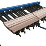 6' Single Row Panel Clamp with (6) 3-1/2" High Jaw 40" Clamps